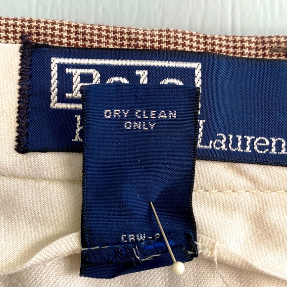 Vintage Men's Cuffed Trousers  by Polo, Ralph Lauren - Picture 12 of 14